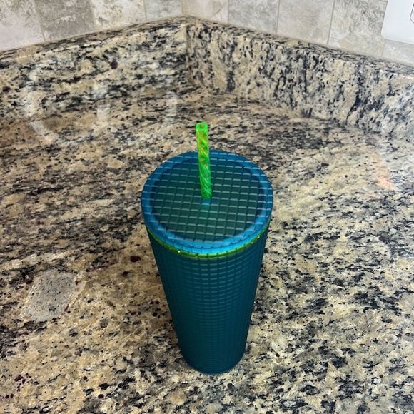 Starbucks 2022 Mountain Dew Jelly Grid Venti Tumbler | NWT - Picture 3 of 5